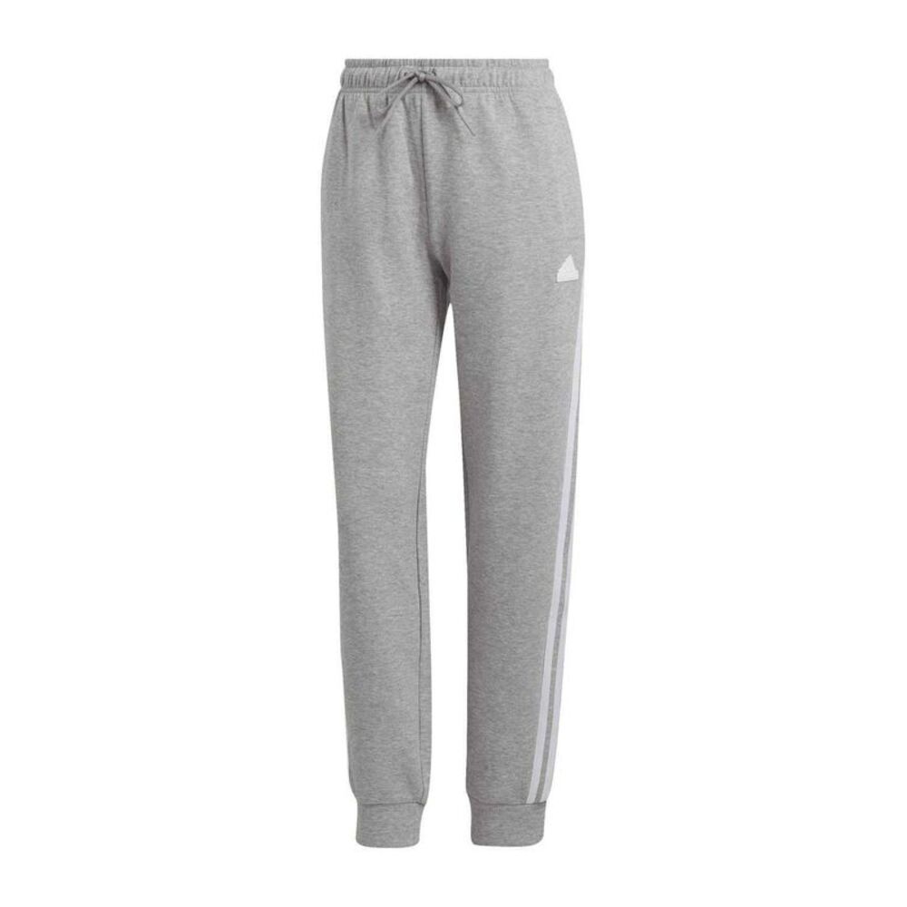 Adidas Womens/Ladies Future Icons 3 Stripes Tracksuit Bottoms / Medium Grey